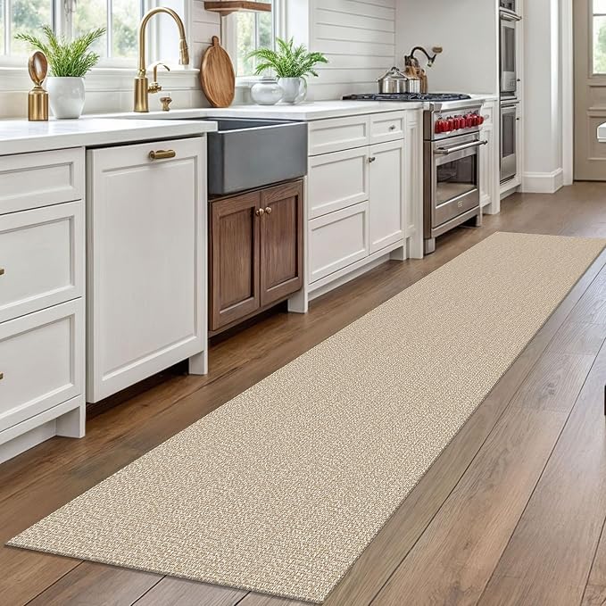 EARTHALL Washable Runner Rug 2x10 Ft Non Slip Runners
