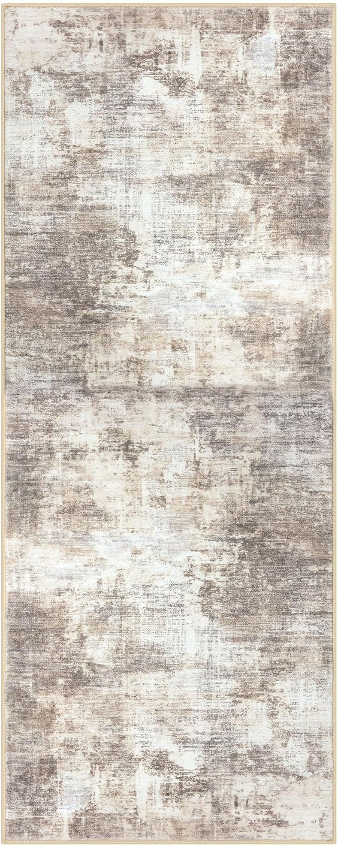 IOHOUZE Abstract Runner Rug 2x5 Ft Washable Runners