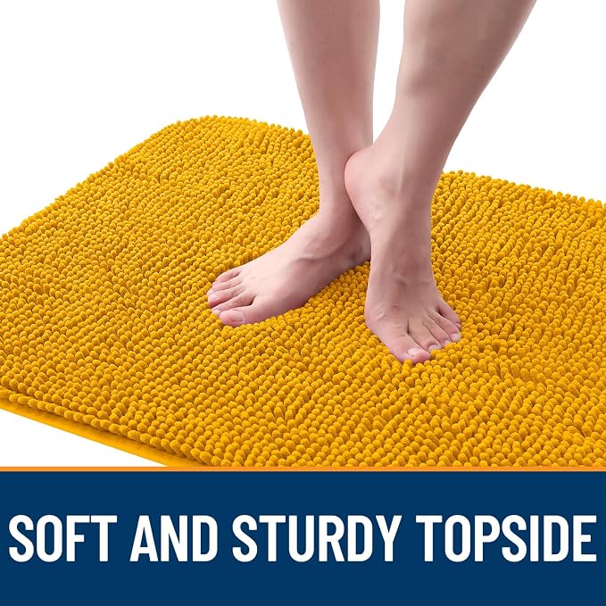 OLANLY Dog Door Mat for Muddy Paws 40x24, Absorbs Moisture and Dirt, Absorbent