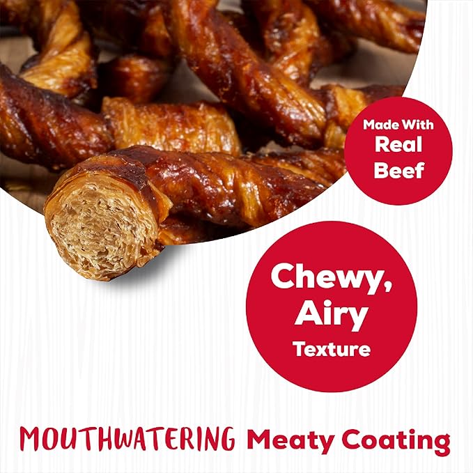 Country Kitchen Rawhide Free Beef Rings Dog Chews,Made with Real Beef,Highly Digestible,Gluten Free,7 Count (Pack of 2)