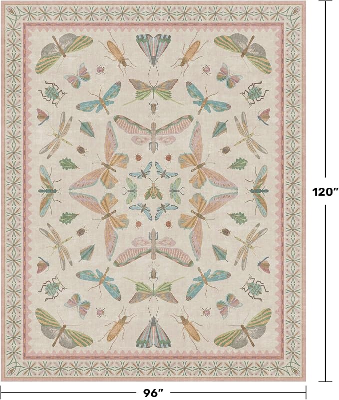 Hazo Haus Cute Rugs for Bedroom Girls