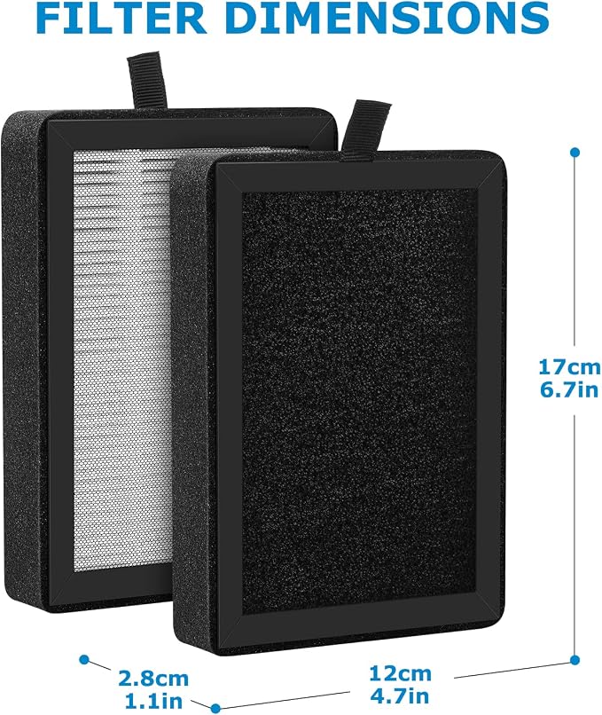 6 Pack LV-H128 Replacement Filter Compatible
