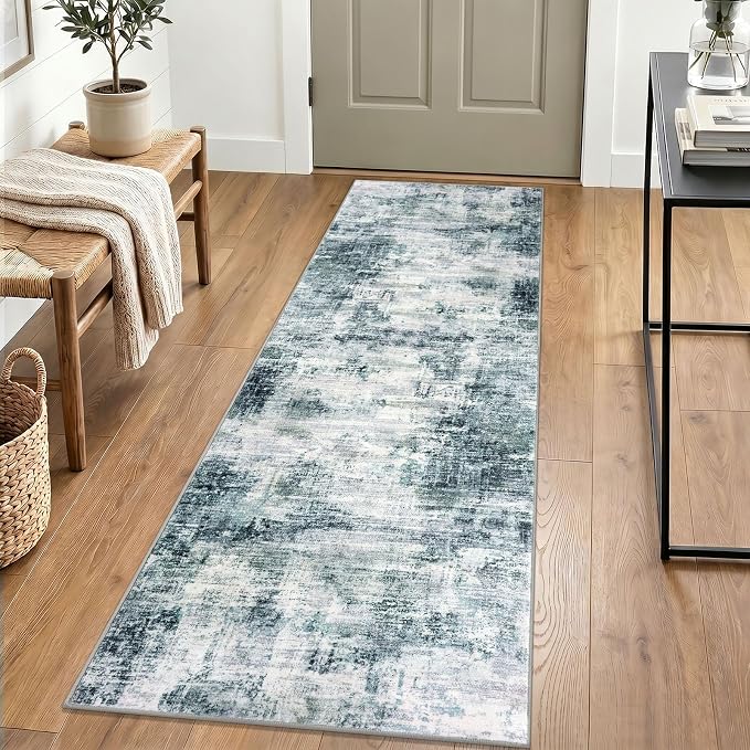 IOHOUZE Abstract Runner Rug 2x6 Ft Washable Runners