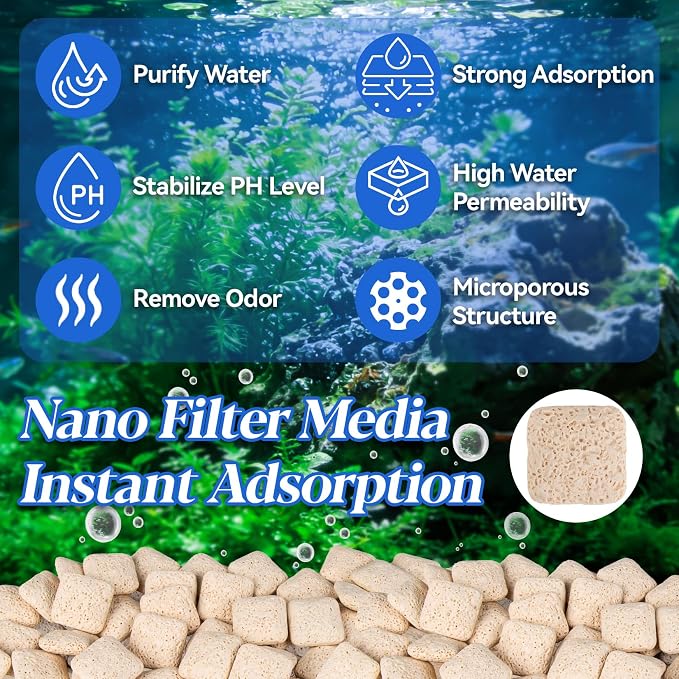 Sukh Ceramic Bio Filter Media - 425g