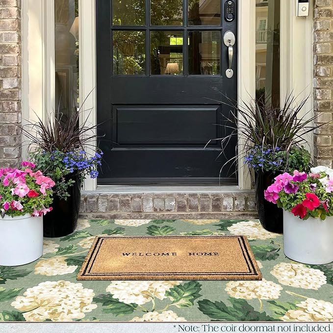 3x5 Floral Entry Rug
