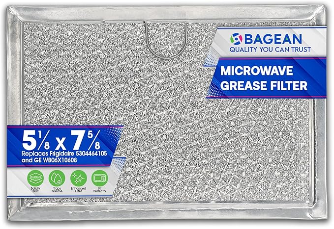 Microwave Filter Replacement 5.12” x 7.64” Fits Frigidaire 5304464105
