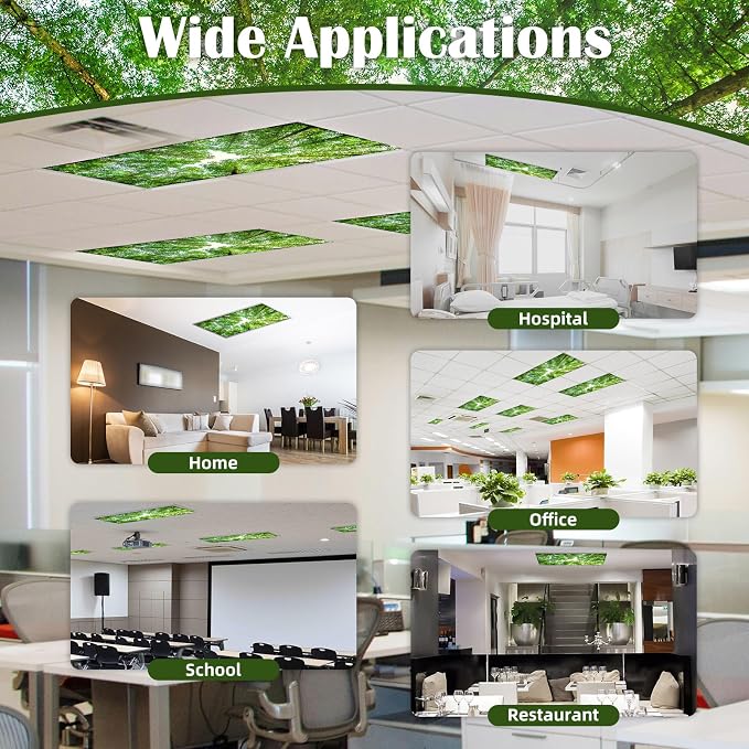 4 Pcs Fluorescent Light Covers