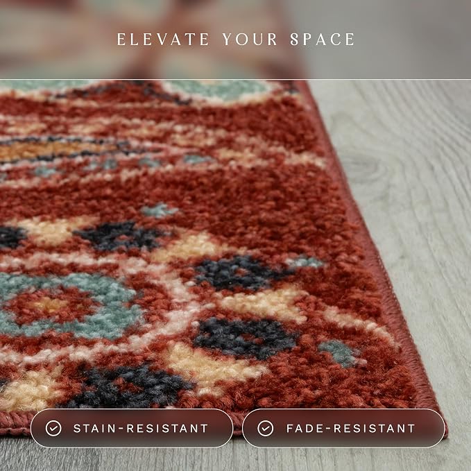Maples Rugs Reggie Floral Kitchen Rug