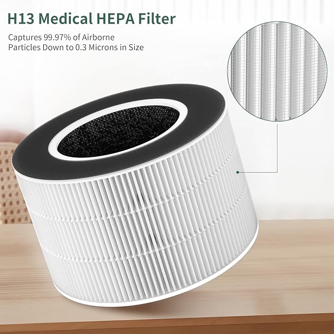 4 Packs TD-1500 Replacement Filter Compatible
