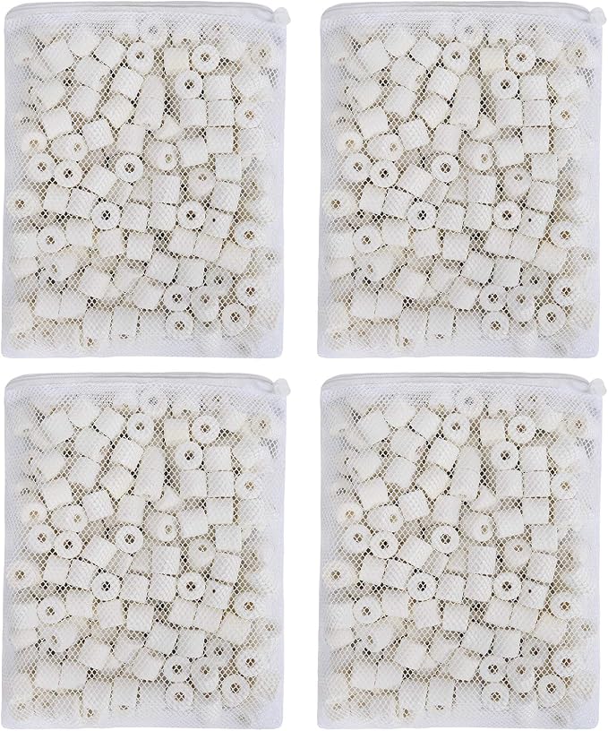 JIH Aquarium Bio Ceramic Rings Filter Media