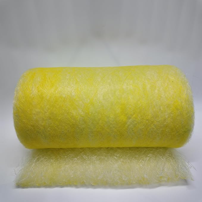 AUC Paint Spray Booth Exhaust Filter Roll, 22 Gram Fiberglass Paint Arrestor