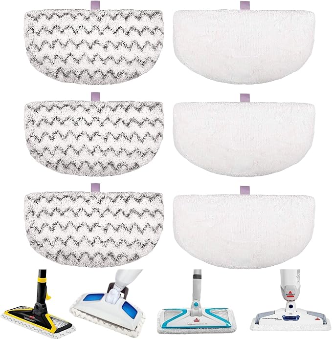 Flammi Steam Mop Replacement Pads