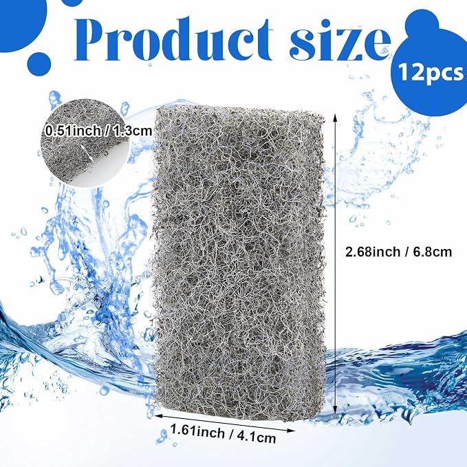 12 Pcs Nitrite Remover Inserts Compatible
