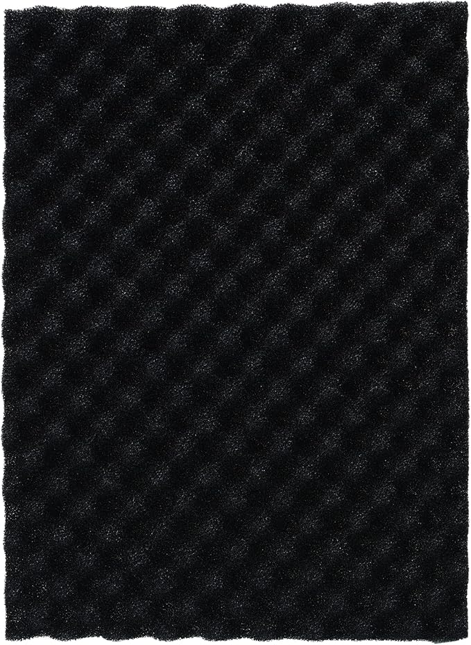Aquarium Filter Media Bio Sponge Pad 16 x 12 x 1 inch, Fish Pond Foam Filter