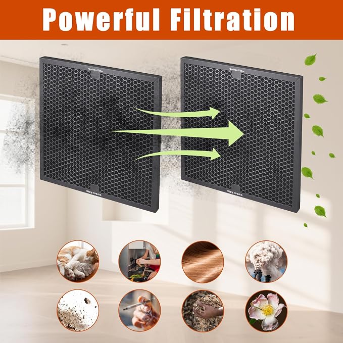 Air Scrubber Carbon Filters Mesh