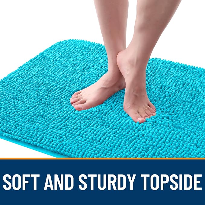 OLANLY Dog Door Mat for Muddy Paws 48x30, Absorbs Moisture and Dirt, Absorbent