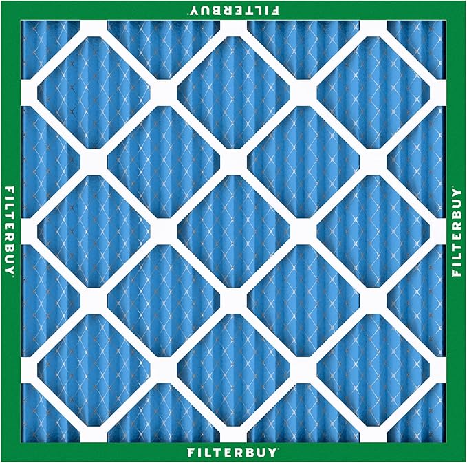 Filterbuy 22x22x1 Air Filter MERV 13 Optimal Smoke & Allergy Defense,