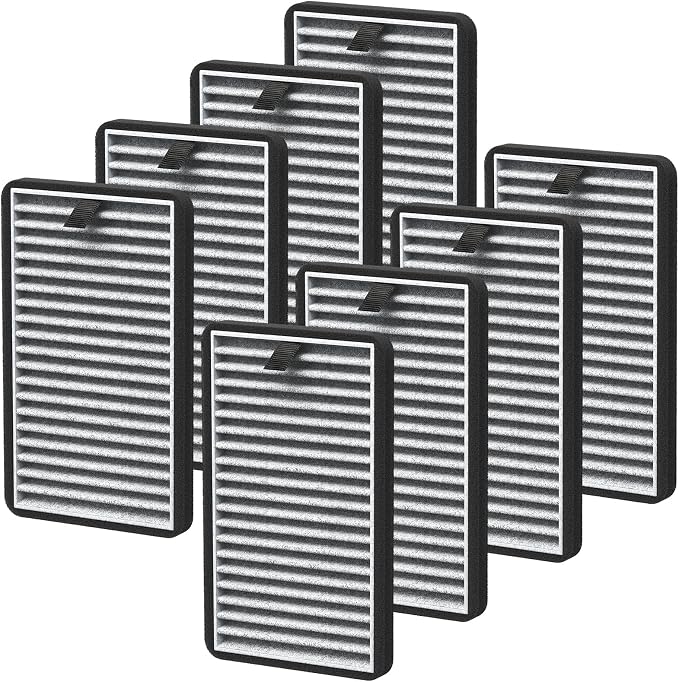 8 Pack For DSTx HEPA + Carbon Filters Replacement Compatible