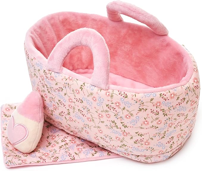 LeyaDoll Soft Baby Doll Set, Pretend Play