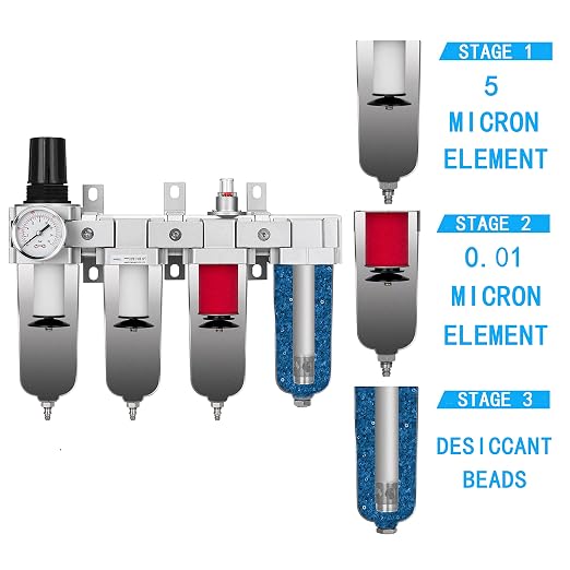 NANPU 3/4" NPT Industrial Grade 4 Stage Air Drying System