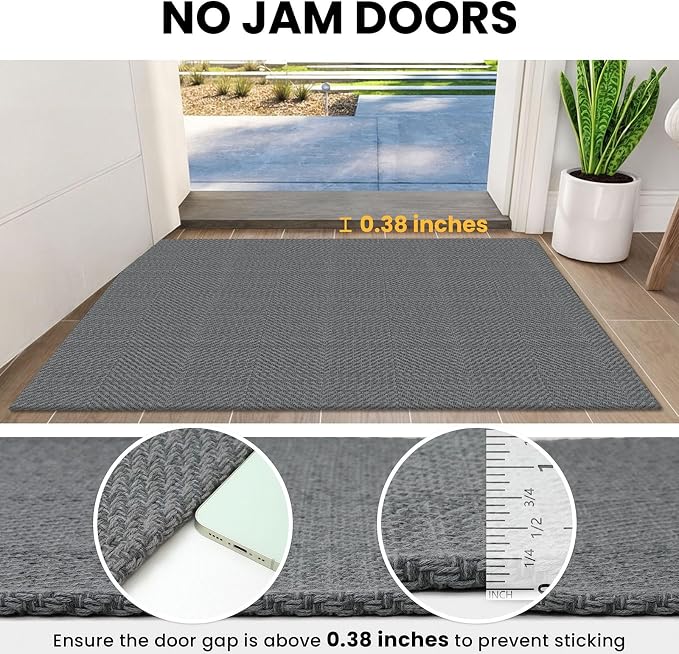 IOHOUZE Washable Runner Rug 2x5 Non Slip Runners