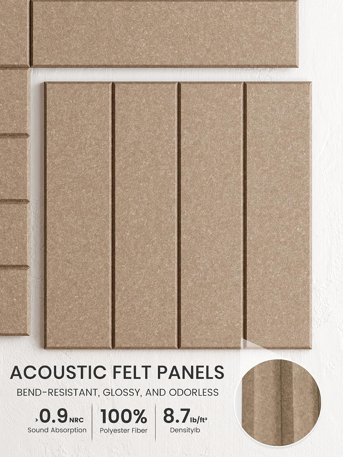 Bumusty Felt Bulletin Board & Cork Board Alternative 48" x 36"