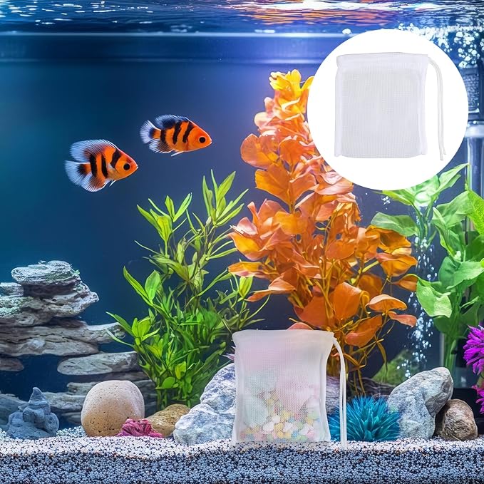 10PCS Aquarium Filter Media Bags