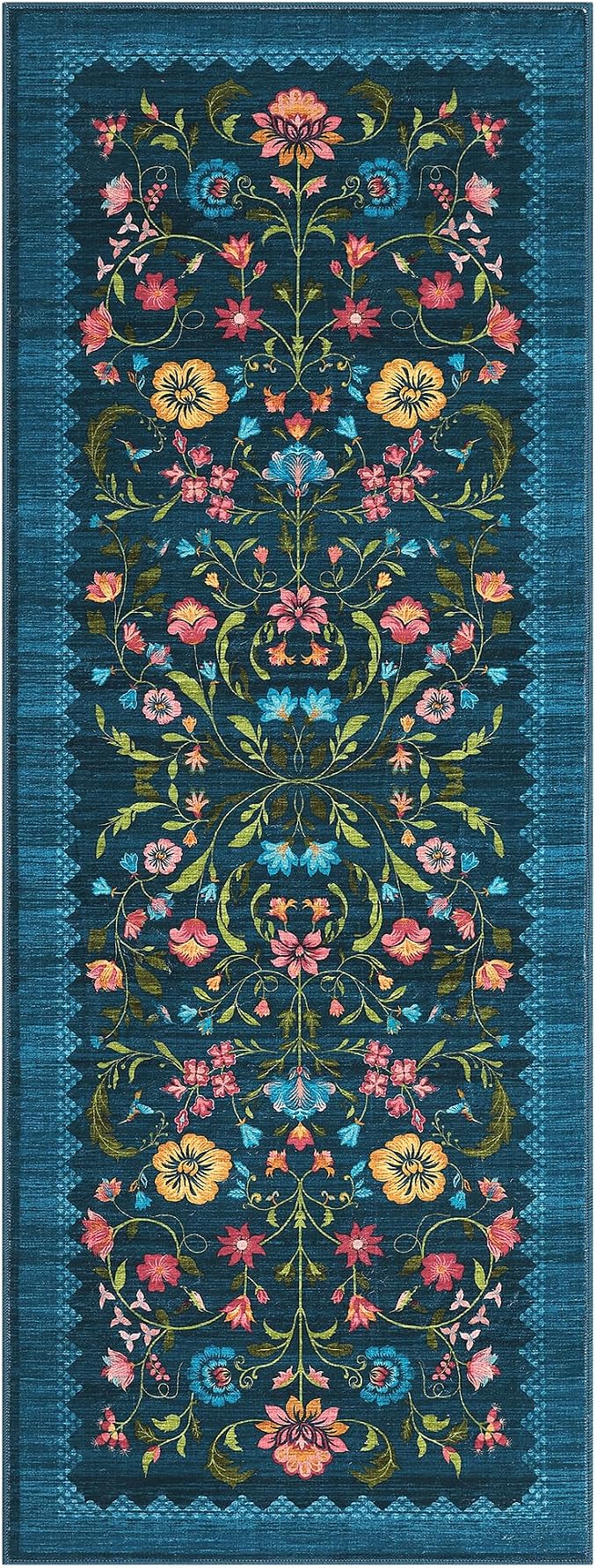 GarveeHome Floral Rug 2x6 Runners