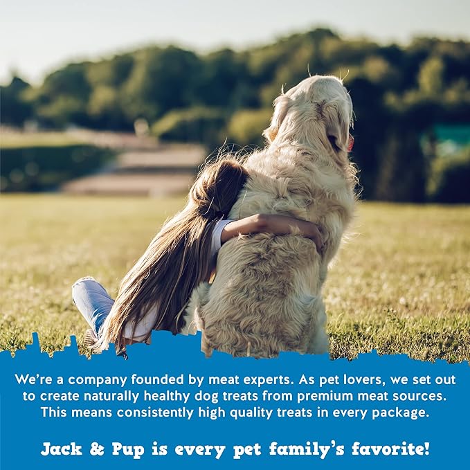 Jack&Pup Whole Pig Ears for Dogs (10 Pack) - All Natural Single Ingredient Extra Thick Large Pigs Ears - Premium Dog Pig Ear Treats - Natural Dog Pork Chews; Excellent Rawhide Alternative