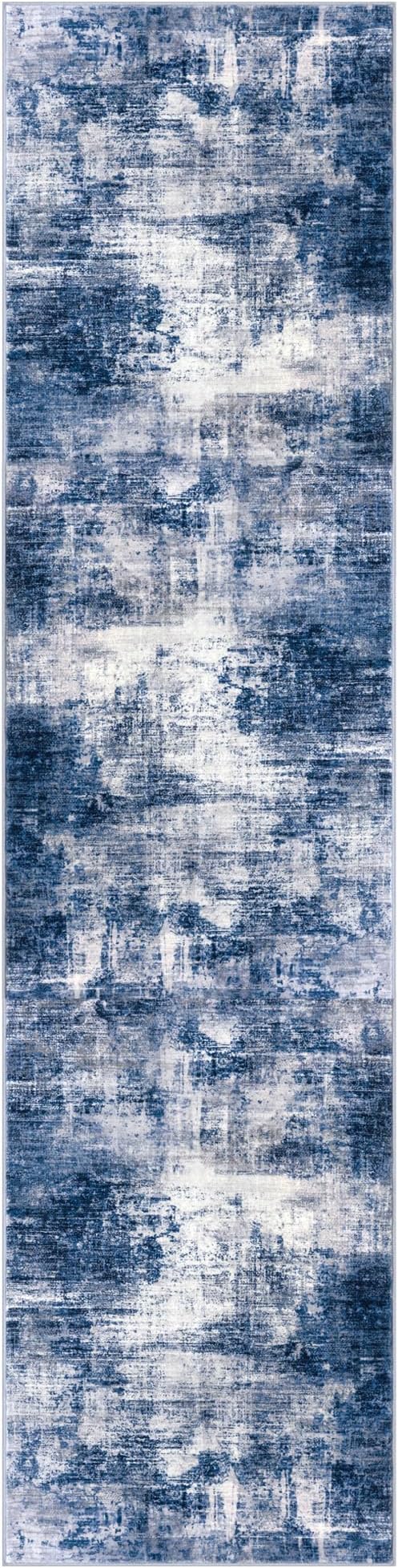 IOHOUZE Abstract Runner Rug 2x8 Ft Washable Runners