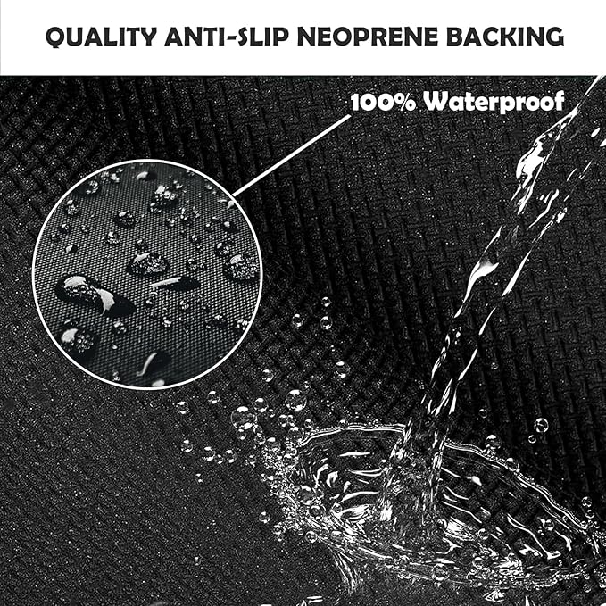 450 GSM Extra Thick Waterproof Black Carpet Runner for Events Decorations, 3X10 Ft Not Slip Red Runner Aisle Runway Rug for Wedding, Party, Banquet, Activity Entrance and Special Events Decorations