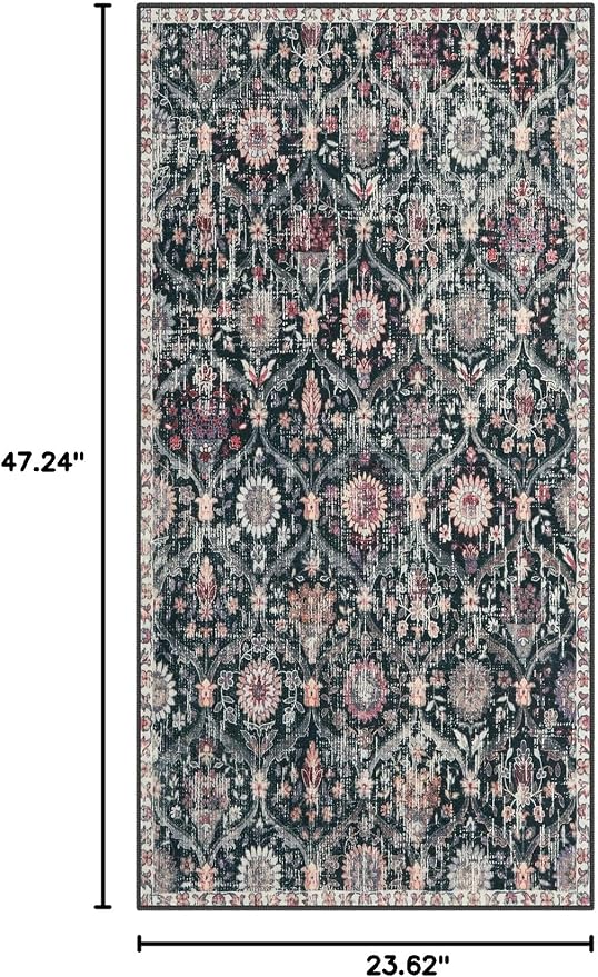 Lahome Kitchen Rugs Non Slip Washable Rugs
