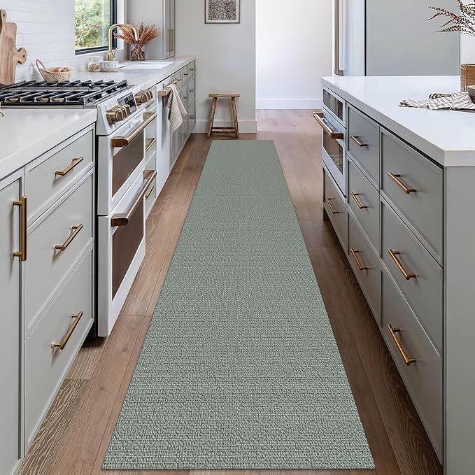 EARTHALL Washable Runner Rug 2x12 Ft Non Slip Runners