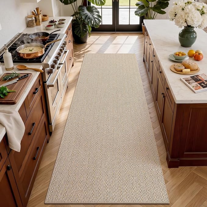 LUMI Ultra Thin Runner Rug for Hallway 2.3'x12', Non-Slip Entryway Rug