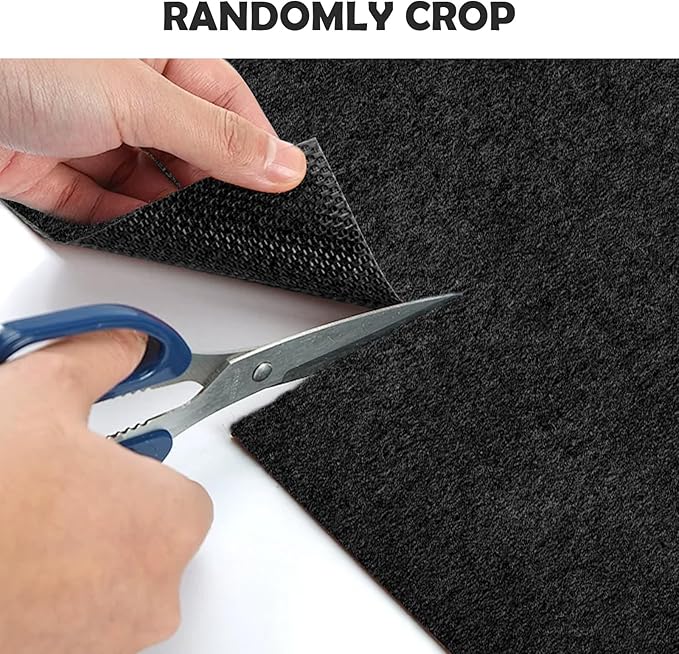 450 GSM Extra Thick Waterproof Black Carpet Runner for Events Decorations, 3X20 Ft Not Slip Black Runner Aisle Runway Rug for Wedding, Party, Banquet, Activity Entrance and Special Events Decorations