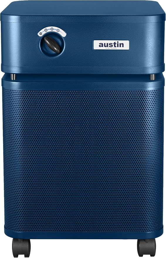 Austin Air HealthMate Plus Standard Air Purifier Midnight Blue