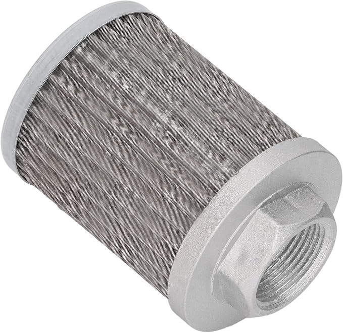 WALFRONT Hydraulic Suction Filter Stainless Steel Oil Filter 40LMin Rate
