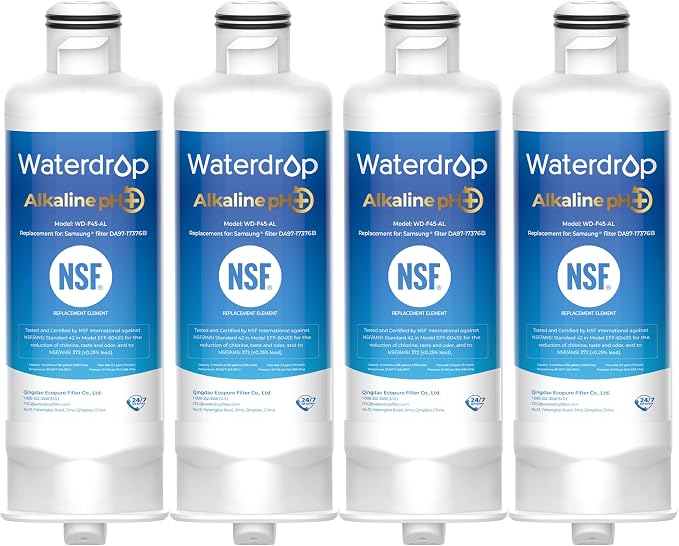 Waterdrop Alkaline DA97-17376B Water Filter, Enhances pH, Replacement