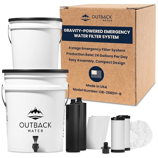 Outback Water Emergency Drinking Water Filter System
