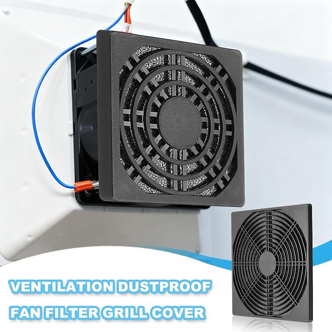 PATIKIL 200mm Fan Filter Grill