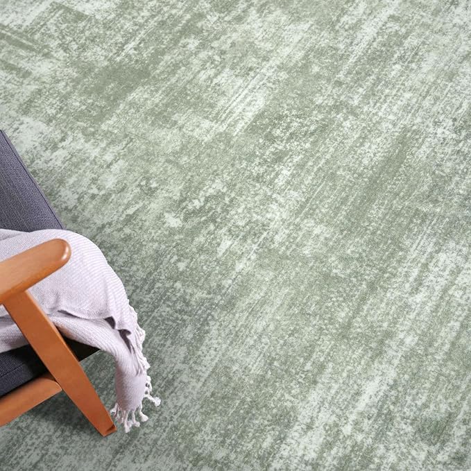 IOHOUZE Abstract Runner Rug 2x8 Ft Washable Runners