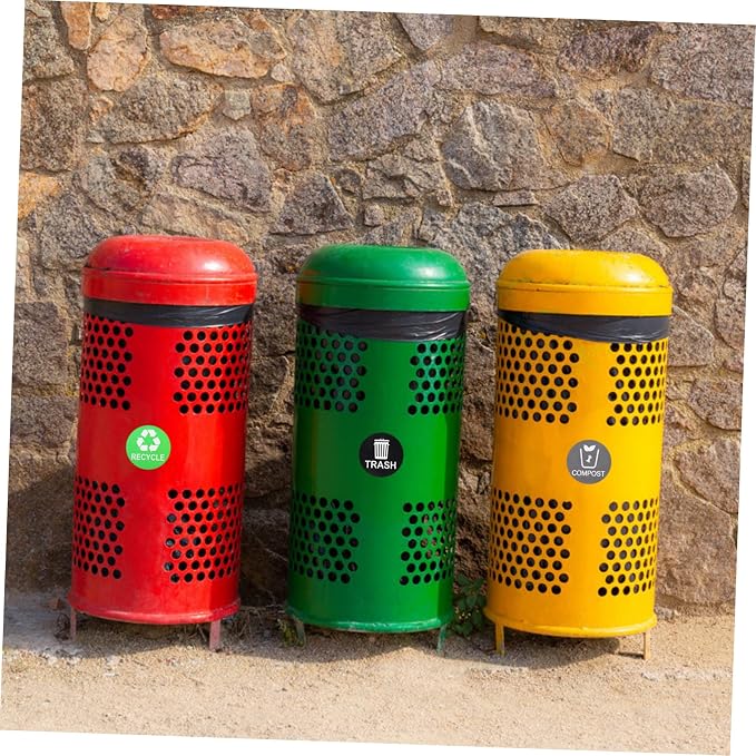 9pcs Garbage Classification Stickers