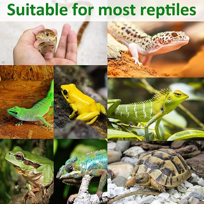Halatool 2Pack Reptile Carpet 12” X 30” Coconut Fiber Mat for 20 Gallon Reptile Tank Thick Terrarium Bedding Cage Liner Tortoise Habitat Accessories for Turtles Lizard Bearded Dragon Leopard Gecko