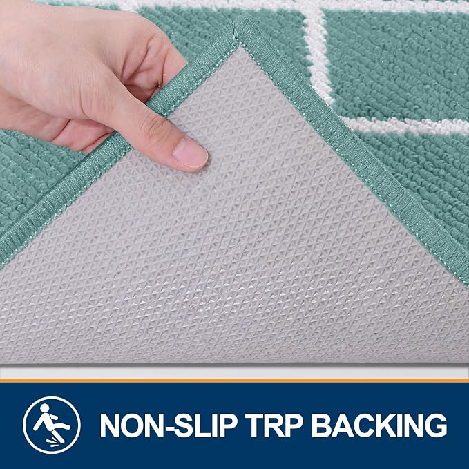 Finchitty Indoor Door Mat, Dirt Resistant and Absorbent, Low-Profile, Washable