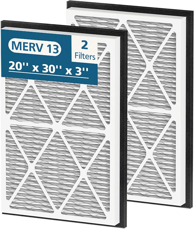 20x30x3 MERV 13 Air Filter Compatible