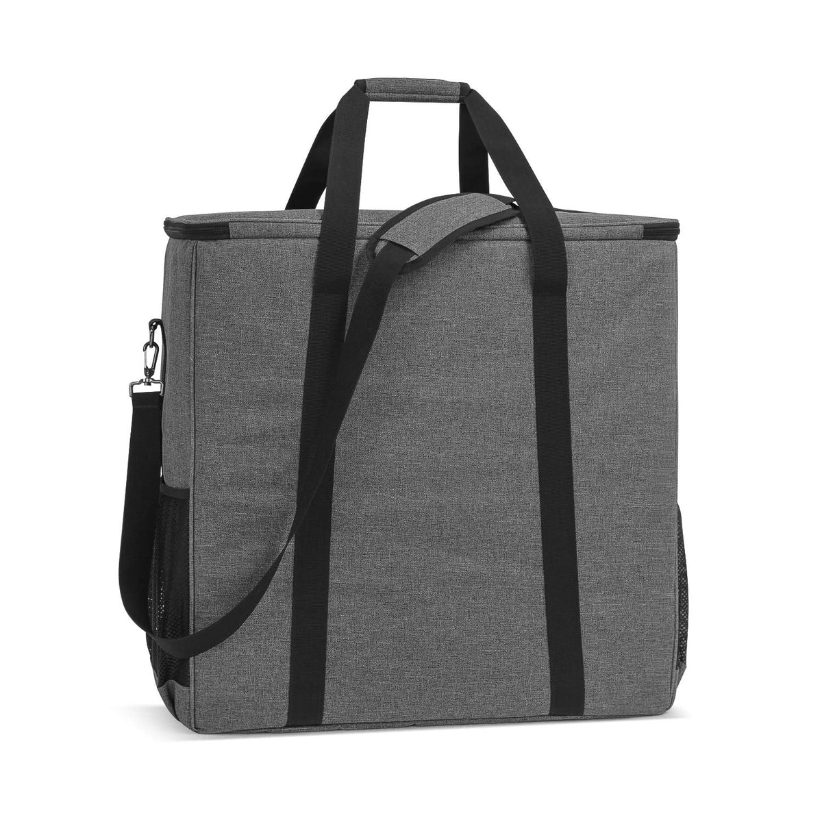 CURMIO PC Carrying Case with Inner Divider for Tower and Monitor, Gray