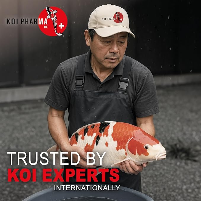 Koi Pharma® Pure Year-Round Bacteria Pro – All-Season Beneficial Pond Bacteria for Clear Water, Sludge Control & Healthy Koi and Goldfish (4 Pound)