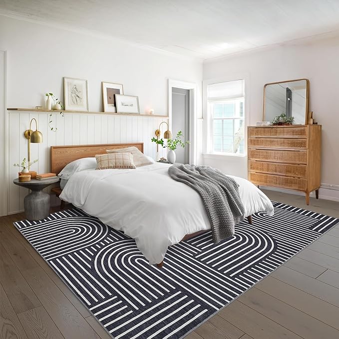 ROYHOME Washable Rug 9x12 Area Rugs