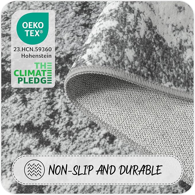 14 FT Extra Long Runner Rug for Hallway Washable, 2.6x14 Large Kitchen Floor