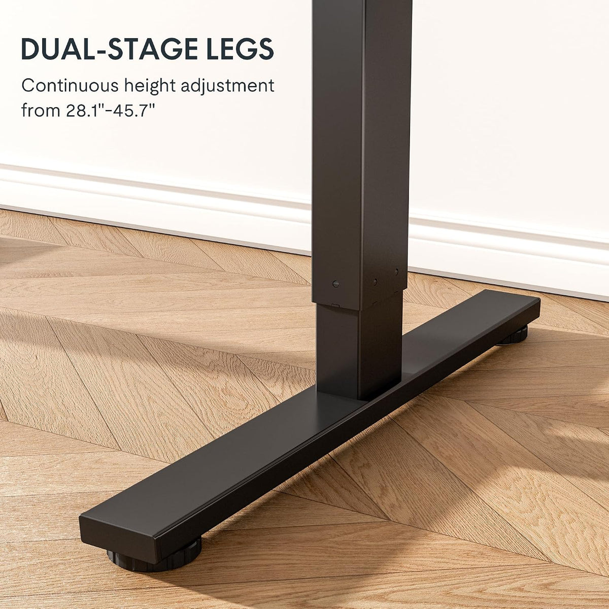 FLEXISPOT EN2 Standing Desk Frame, Black Frame Only